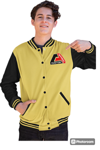 OEM Custom Vintage College Baseball Varsity Bomber Jacket Women Embroidery Letterman Style Camouflage Cotton Lining - Product Image 3