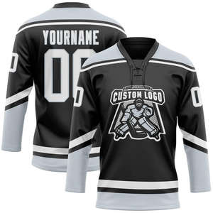 Maillot de hockey sur glace personnalisé à manches longues pour homme avec logo d'équipe – Meilleur prix - Product Image 3