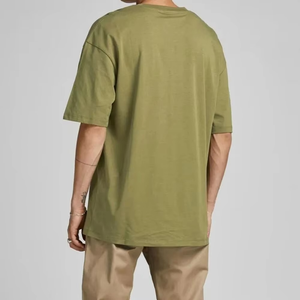 T-shirt de sport pour homme à manches courtes, best-seller 2025, avec logo frontal, 100 % coton, séchage rapide et respirant, idéal pour la gym et le fitness - Product Image 3