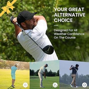 Guantes de Golf Cómodos, Guantes de Golf con Agarre Fuerte, Guantes de Golf de Tacto Suave - Product Image 3