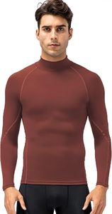 Men's Compression Long Sleeve Performance Shirt Premium Quick Dry Compression Base <b>Layer</b> <b>Top</b> Men's Athletic Compression Training - Product Image 5