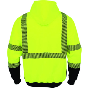 Reflective Safety <b>Jacket</b> for Construction <b>Workers</b> High Visibility Workwear Vest for Road and Industrial Jobs - Product Image 3