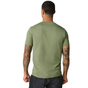 T-shirt col rond pour homme, manches courtes, tricoté, uni, décontracté, usage quotidien, logo personnalisé, grossiste fournisseur Pakistan Chine, personnalisation possible - Product Image 4