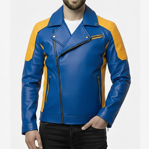 เสื้อแจ็คเก็ตหนังผู้ชายคุณภาพสูง ปี 2026 ผลิตจากวัสดุที่ดีที่สุด ทำด้วยมือ พกพาสะดวก ระบายอากาศได้ดี เหมาะสำหรับฤดูหนาว - Product Image 1