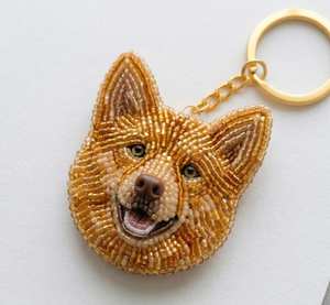 Llavero Personalizado con Cuentas para Mascotas – Colgante con Retrato Realista de Perro, Accesorio para Amantes de los Gatos - Product Image 2