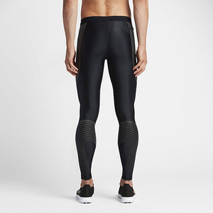 <b>Mens</b> Slim Fit High Waist Lightweight Compression Trousers Polyester Stretch <b>Gym</b> Running Training Performance Athletic <b>Pants</b> - Product Image 4