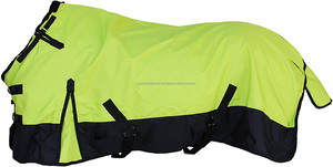 Tapis de Cheval de Designer Doublure en Nylon Remplissage en Coton Fourrure Imperméable Tissu Toile Noir Vert. Tapis de participation d'hiver d'été incroyables - Product Image 2