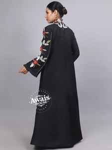 Conjunto de 2 Piezas de Lujo AWAIS HOUSE para Mujeres Musulmanas, Modesto, Sencillo, de Terciopelo Sólido con Cuentas, Lavable, Ecológico, Largo hasta el Suelo - Product Image 2