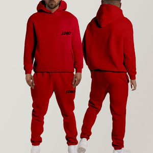 Survêtement uni de haute qualité 100 % coton, prix de gros, design personnalisé, confortable pour hommes - Product Image 6
