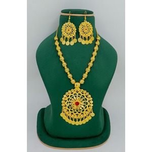 Oman Spécial Designer Plaqué Or Collier pour Femmes Indien Exclusif Designs Omani Vintage Perles Collier Ethnique Dubaï Bijoux - Product Image 2