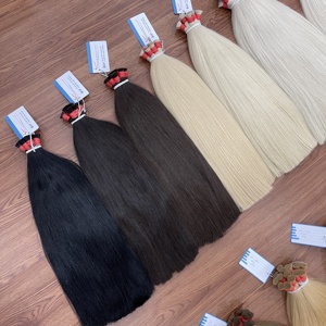 Extensiones de Cabello Humano Vietnamita al por Mayor, Extensiones de Cabello a Granel, Cabello Virgen 100% Liso y Sedoso para Trenzas - Product Image 6