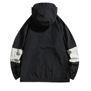 OEM Custom Logo High Quality Check Windbreaker Puffer Jacket WInter Warm <b>Men's</b> Street Style Y2k Puffer Jackets for <b>Men</b> - Product Image 2