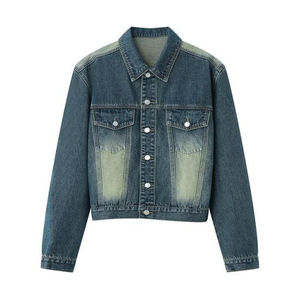 ชุดสูทเดนิมผู้ชายสำหรับฤดูใบไม้ร่วง ราคาสุดคุ้ม พร้อมโลโก้ปัก ลายเรียบ ดีไซน์สวย ผ้าเนื้อนุ่ม ระบายอากาศได้ดี - Product Image 2