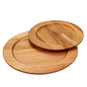 Assiettes de service ovales en bois gravées, élégantes, modernes et haut de gamme, écologiques et durables, pour la maison, les restaurants et la restauration - Product Image 2