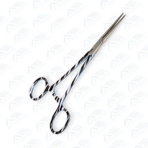 Pinces chirurgicales en acier inoxydable 16 cm droites courbes Pinces artériales Ensemble d'instruments manuels Certifié CE Classe I Utilisation hospitalière - Product Image 6