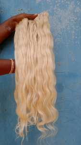 Extensiones de Cabello Humano Rubio Indio de 22 Pulgadas - Product Image 1