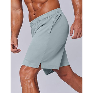 Pantalones Cortos de Gimnasio para Hombre con Banda Luminosa de Baja Visibilidad en la Cintura, que Evita que la Camiseta se Suba, Ajuste Ceñido al Cuerpo - Product Image 3
