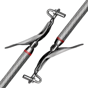 Instrumento Dental Restaurador Manual de Acero Inoxidable de Doble Extremo de 8 Pulgadas con Mango Ergonómico y Puntas Jumbo Profesional - Product Image 6