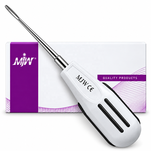 Élévateur dentaire droit de 3 mm en acier inoxydable pour extraction de dents, instrument chirurgical certifié CE ISO - Product Image 5