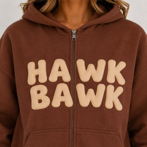 Sudadera con capucha de forro polar de color liso premium para mujer, estilo urbano, cómoda, de invierno, suave al tacto, con estampado personalizado. - Product Image 6
