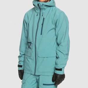 Veste de ski unisexe isolée et chauffante, écologique, imperméable 10 000 mm, coupe-vent, à capuche, pour sports d'hiver en plein air, vente en gros - Product Image 5