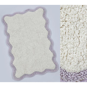 Tapis de bain tufté antidérapant ultra doux et absorbant, design personnalisé, pour la décoration intérieure, chambre d'enfant, dortoir, idéal comme tapis de bain - Product Image 2