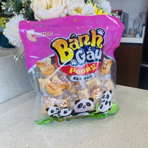Galletas de Crema de Chocolate con Peonía VITHAICO en Bolsa de 0.1 kg, Diseño de Panda Crujiente, Se Aceptan Personalizaciones - Product Image 2