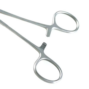 Medic Instruments Wholesale 5.25-Inch <b>Full</b> Curved Serrated Jaw Hemostat Surgical Instruments Forceps Made Steel Apto Enterprise - Product Image 6