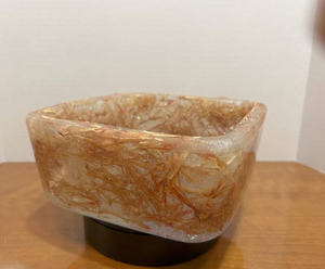 Tazón de Resina Ecológico de Alta Calidad, Diseño Elegante, Duradero, Hecho a Mano, Tazón Decorativo para Acampar, para Servir en la Cocina, Comedor y Hogar - Product Image 1