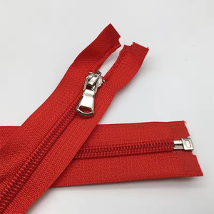 Livraison rapide Taille 5 #   Fermeture éclair en nylon à extrémité ouverte, fermeture éclair en métal multicolore pour vêtements, manteaux, vêtements de sport - Product Image 4