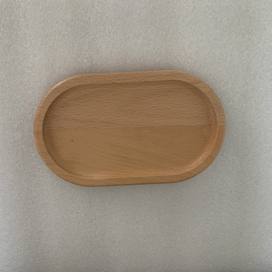 จานผลไม้รูปวงรีทำจากไม้บีชอะคาเซียรักษ์โลกสำหรับงานปาร์ตี้ - Product Image 2