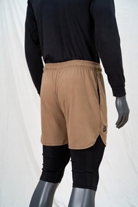 Customized Logo New Awrah Covering Activewear Sunnah Men's Halal Swimming Shorts <b>Islamic</b> Swimwear Men Awrah Shorts - Product Image 3