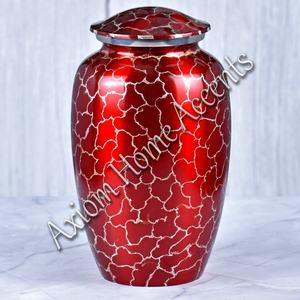 Sophisticated Aluminum Cremation Urn With <b>Beautiful</b> Handcrafted Patterns Memorial Keepsake by Axiom Home Accents - Product Image 4