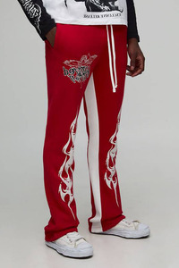 Pantalons de jogging pour hommes avec impression DTF de qualité supérieure, logo personnalisé, en molleton de coton, respirants, tissu de haute qualité, fabrication OEM et ODM - Product Image 1