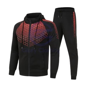 Streetwear d'hiver personnalisé pour hommes, pantalon de survêtement décontracté, sweat à capuche surdimensionné, imprimé, pantalon de survêtement décontracté pour la salle de sport, couleur unie - Product Image 3