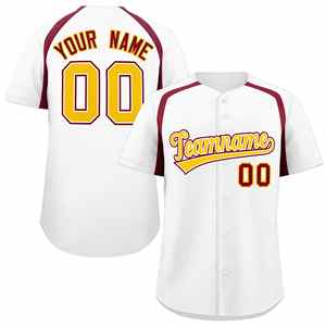 Maillot de baseball personnalisé par sublimation, respirant, antibactérien, séchage rapide, impression numérique de haute qualité, tenue de softball d'été - Product Image 2