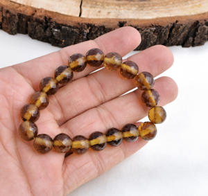 Pulsera de Cuarzo Natural, Pulsera de Cuarzo, Pulsera de Piedras Preciosas Naturales para la Elaboración de Joyería Fina - Product Image 3