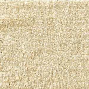 Alfombra de Baño Clásica de Algodón Amarillo, Diseño Rectangular con Mechones, Base Antideslizante, Uso Doméstico, Material Grueso, Color Sólido - Product Image 3