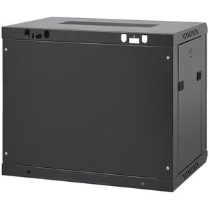 Armadio Server a Parete 9U Profondità 15.5FT Capacità 18U Contenitore Rack Sicuro Supporto 200 Libbre Vetro Bloccabile - Product Image 2