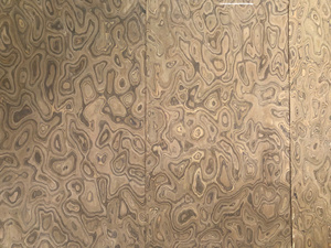 Lámina Decorativa de Chapa de Madera Sintética con Vetas Abstractas para Muebles de MDF y Contrachapado - Product Image 4