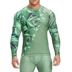 High Elastic Men <b>Compression</b> <b>Shirt</b> for Gym Training Wear Slim Fit Sublimation Print Men <b>Compression</b> <b>Shirt</b> By Maven Togs - Product Image 2