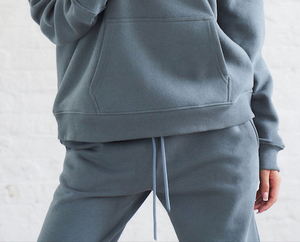 Sudaderas con Capucha para Mujer, Tallas Grandes, Servicio OEM, Personalizadas, de Felpa, para Invierno y Primavera, 100% Algodón, Tejido de Rizo - Product Image 4