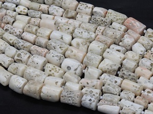 Cuentas espaciadoras de coral marino blanco natural al por mayor, tubulares lisas, tira de 8 pulgadas para diseño de collares y pulseras, certificadas por terceros, Japón - Product Image 6