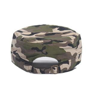 Casquettes de chasse camouflage personnalisables 5 panneaux 100% toile de coton respirante imperméable mode voyage extérieur - Product Image 2