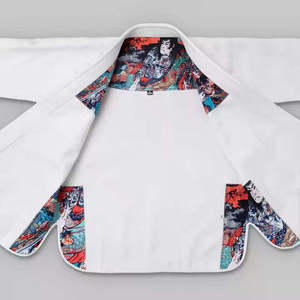 Kimono de Jiu-Jitsu Brasileño BJJ con Logotipo Personalizado, Uniforme de Poomsae, Taekwondo, Judo, Jiu-Jitsu, Proveedor Mayorista de Jiu-Jitsu de Pakistán - Product Image 2