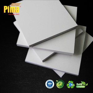PVC WPC Foam Board <b>Sheet</b> White Color 20mm <b>Thick</b> 0.6 G/cm3 Density for Cabinet Door Panels Wall Cladding Material - Product Image 1