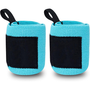 LEAFITS Muñequeras de Nailon para Levantamiento de Pesas, Soporte Flexible con Cierre de Gancho y Bucle, Cómodas, 24 Pulgadas de Largo, para Press de Banca Pesado - Product Image 1