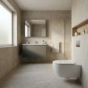 Nuevo Diseño de Baldosas de Porcelana de 600x600/800x800mm, Baldosas de Piso Brillantes de Alta Calidad India, Primera Calidad para Apartamentos, Casas de Campo y Villas - Product Image 4