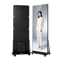 Pantalla LED Publicitaria Plegable Superior e Inferior, Fácil de Instalar para Stand de Exhibición y Ferias Comerciales