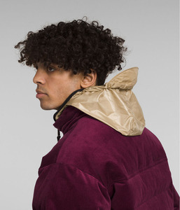 Chaqueta Acolchada de Forro Polar con Capucha Desmontable, Cierre de Cremallera, Ropa de Invierno, Color Sólido, Cortavientos, Manga Larga, Largo Regular - Product Image 5